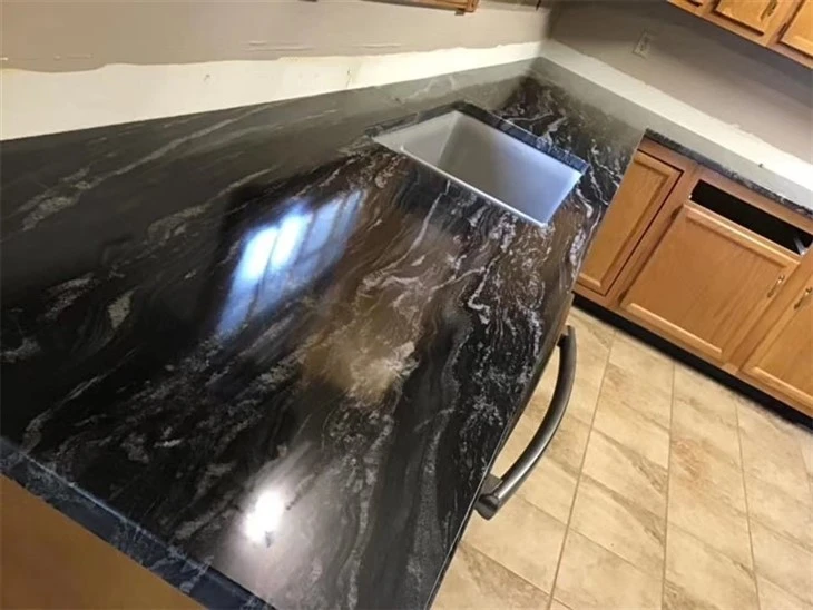 Black Marble Vanity Top