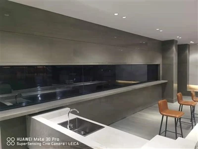 เคาน์เตอร์ Quartzite สีเทา
