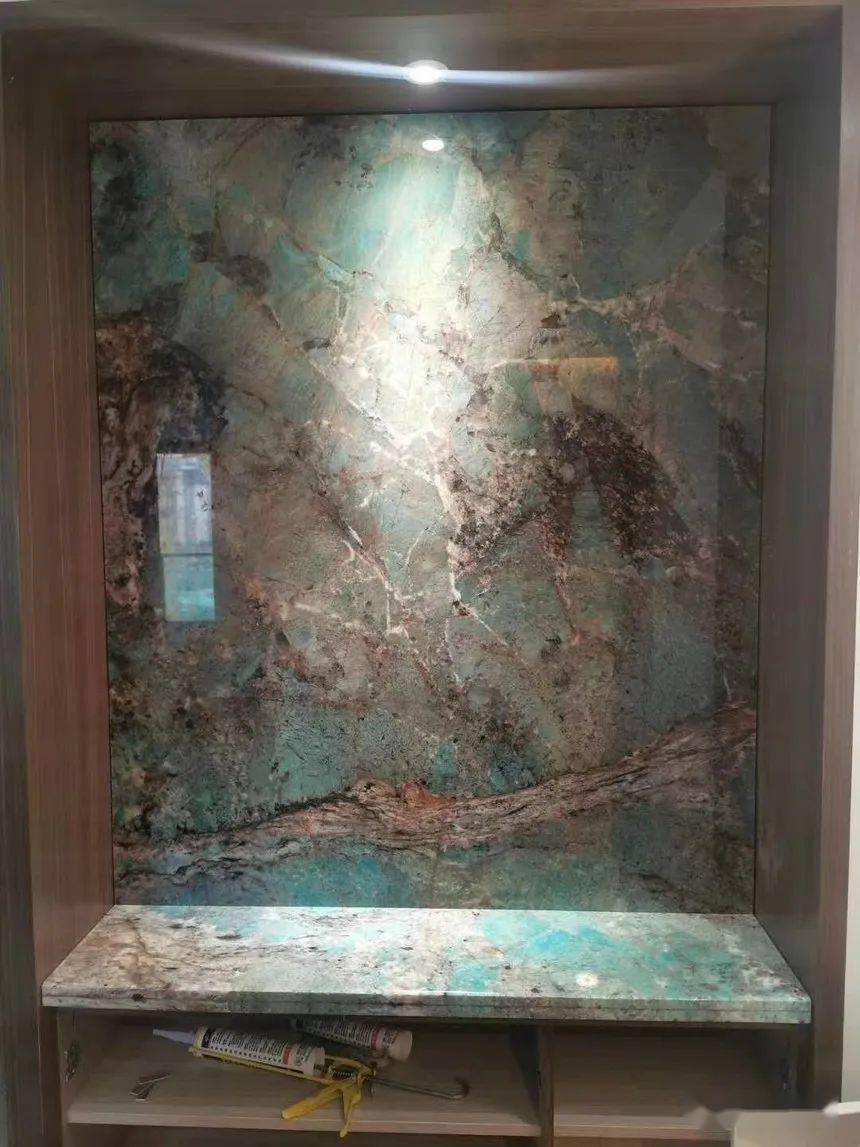 Luxury Green Stone Accent Wall Luxury Green Stone Accent Wall