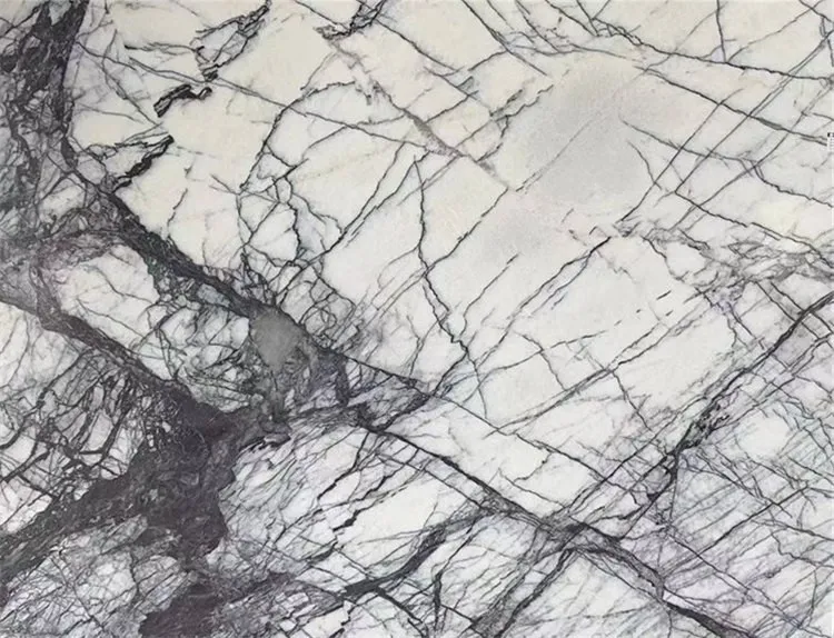 Lilac white marble slab Lilac white marble slab